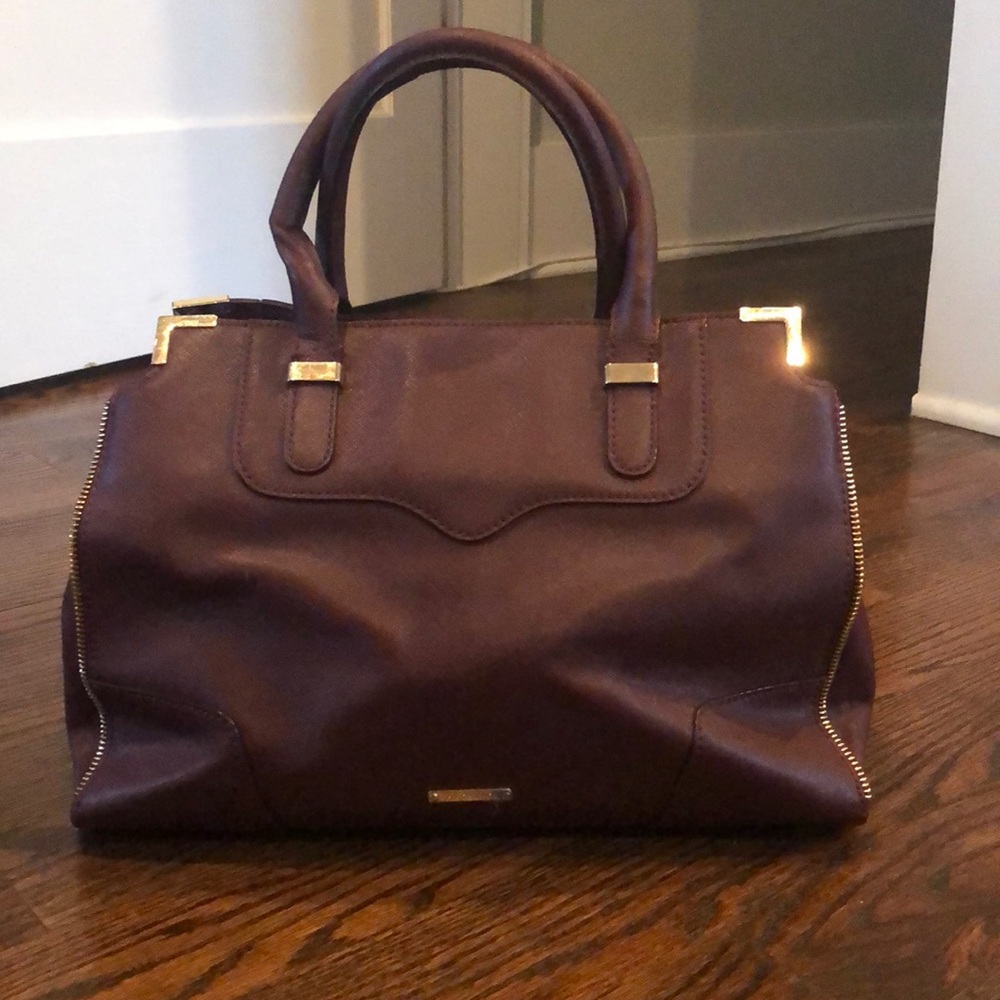 Rebecca Minkoff Handbag with gold zipper trim